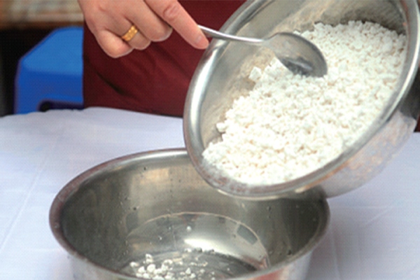 八珍炒糕——晶莹似玛瑙