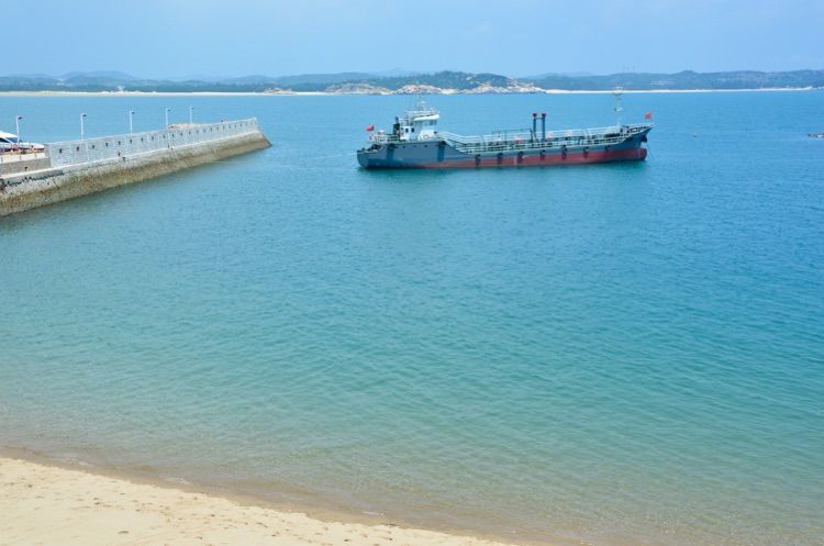 传说中的蓝眼泪 希腊风的大福湾