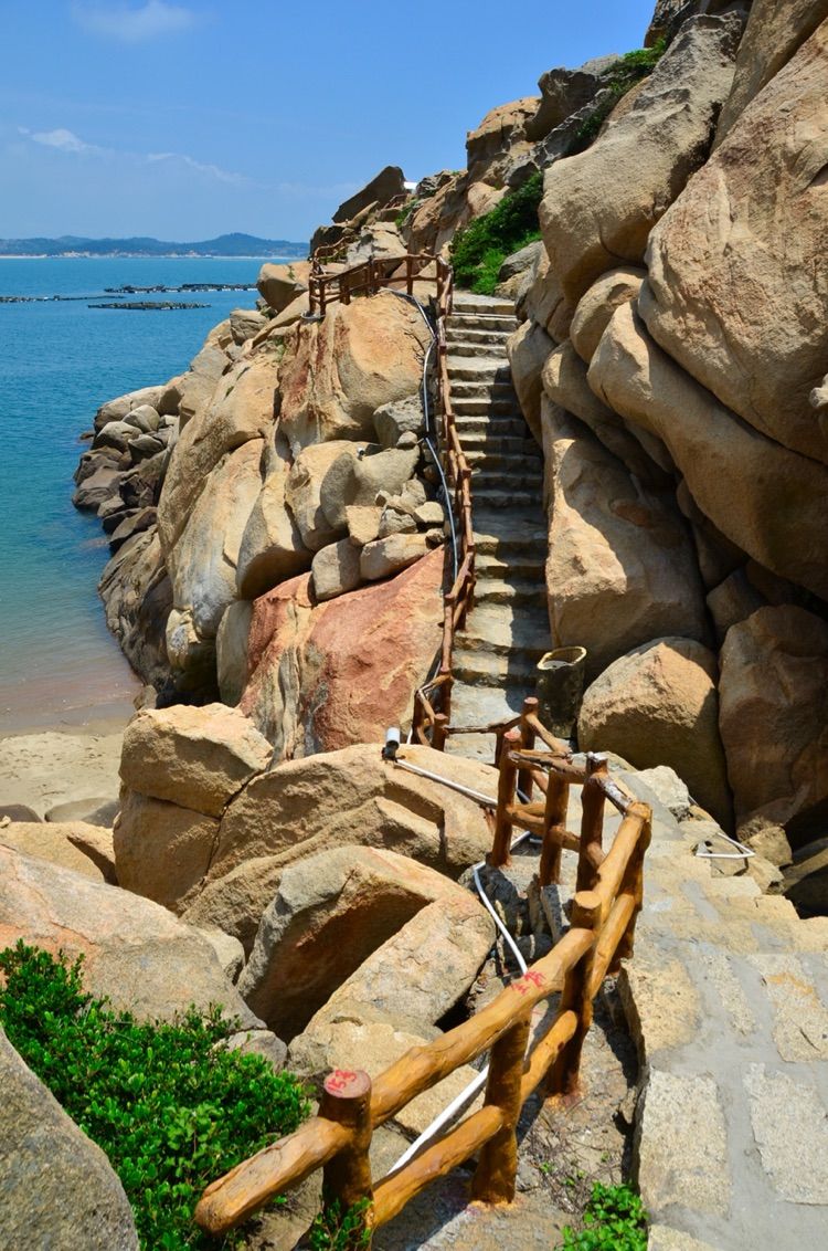 传说中的蓝眼泪 希腊风的大福湾