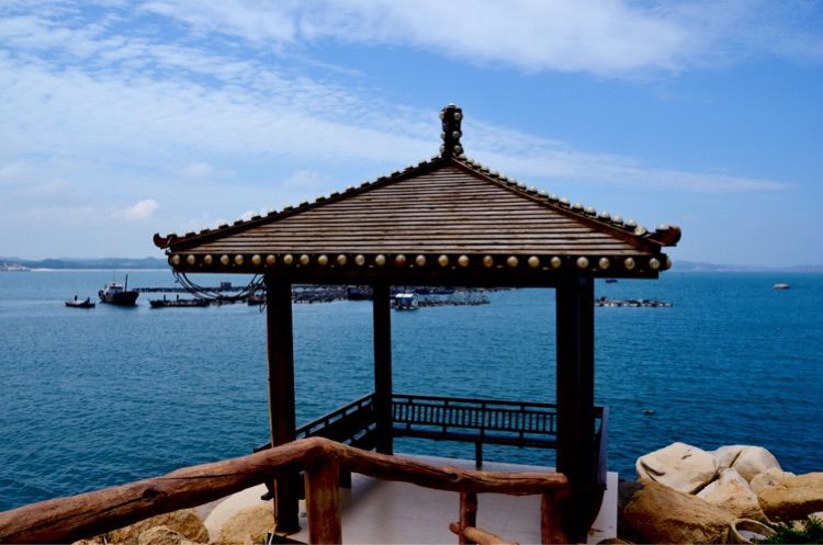 传说中的蓝眼泪 希腊风的大福湾