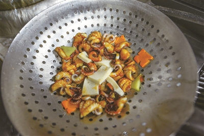 平潭海鲜名菜丨章鱼鲜美有嚼劲 各种花样变换吃