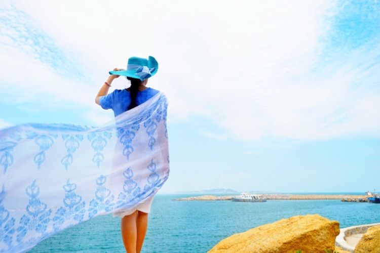 传说中的蓝眼泪 希腊风的大福湾