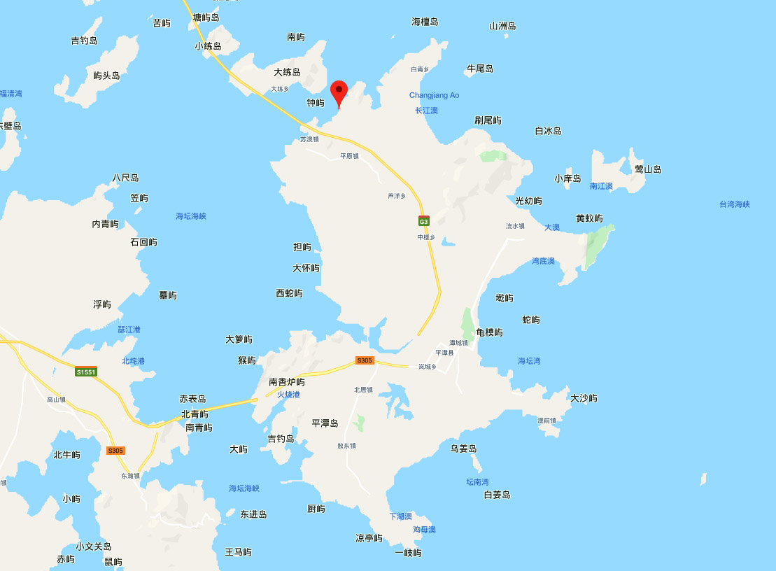 平潭苏澳镇钟门村地理位置