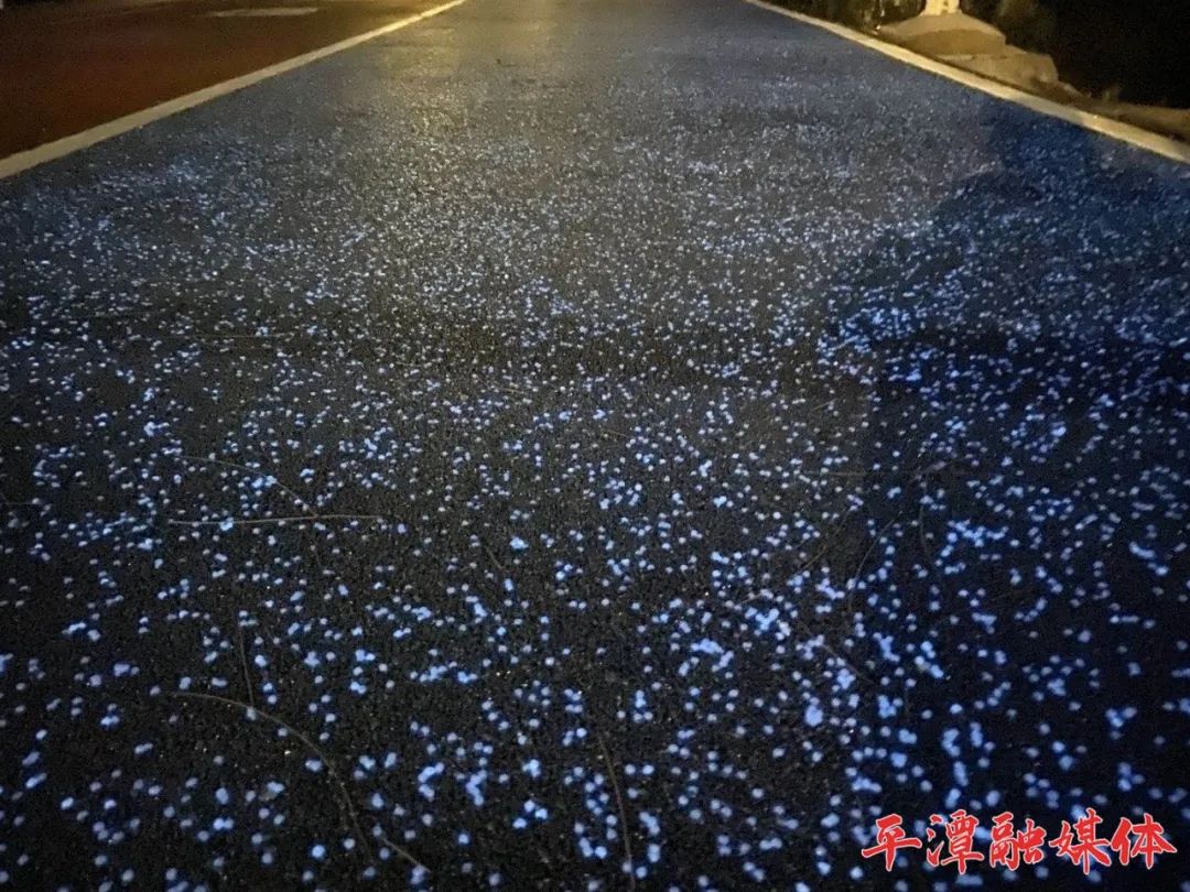 平潭首条荧光道来啦！夜晚可脚踏“星辰”、追“蓝眼泪”