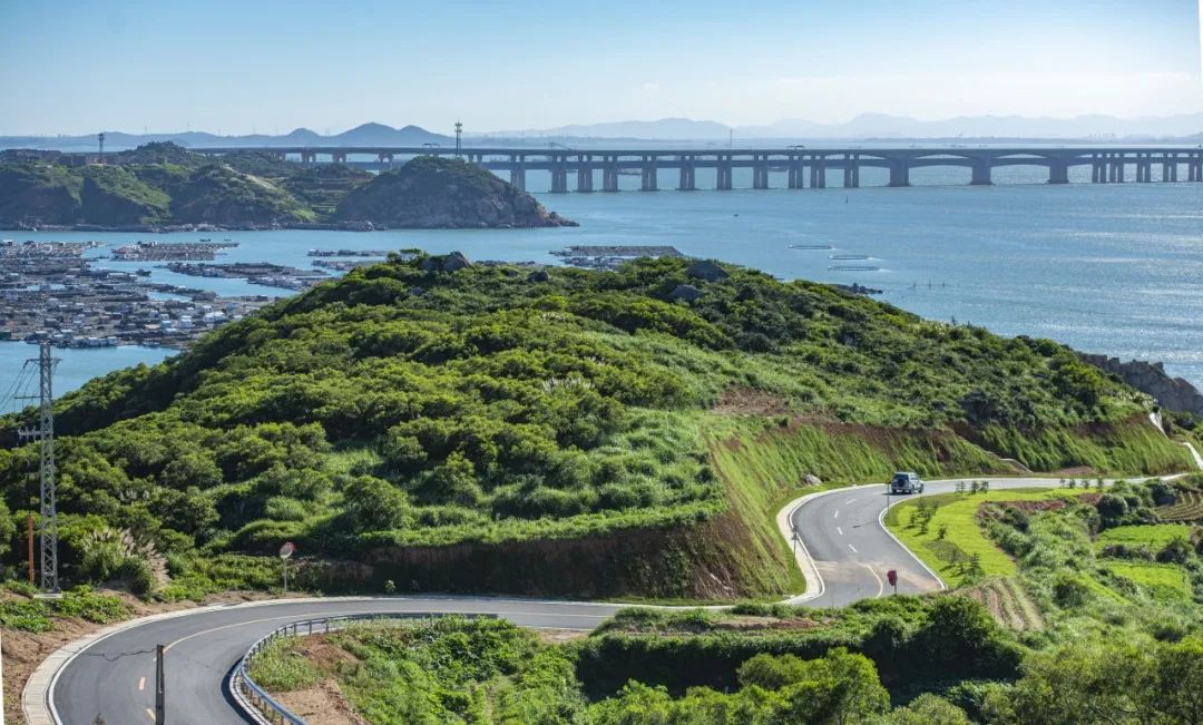 新增观光步道！平潭北部廊道二期风光连线公铁大桥海景