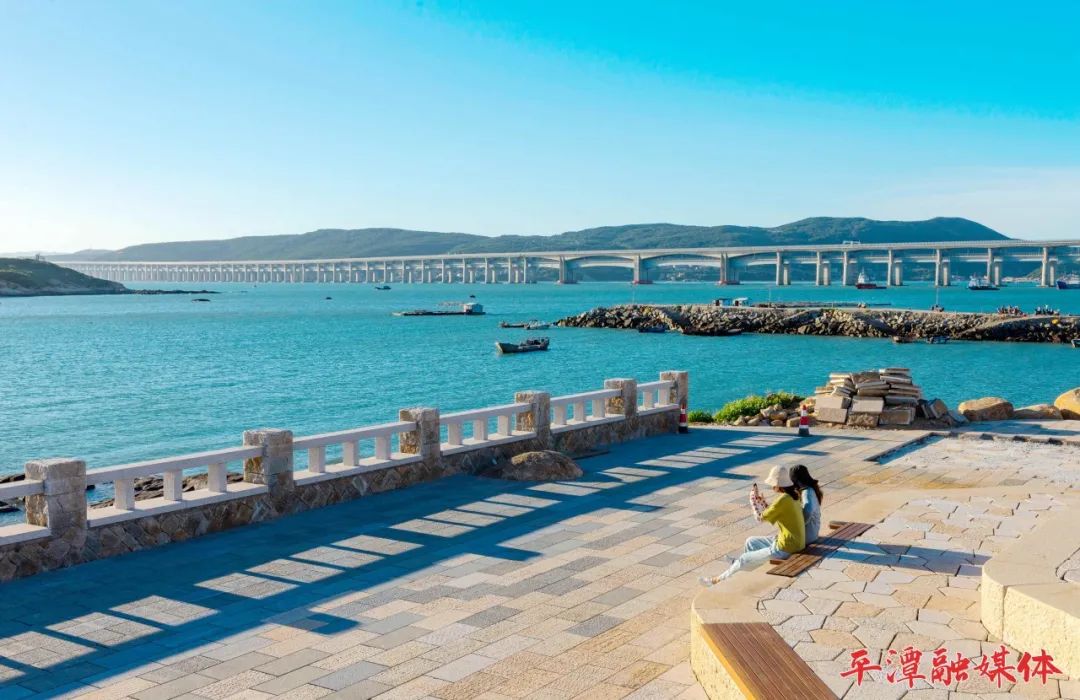 新增观光步道！平潭北部廊道二期风光连线公铁大桥海景