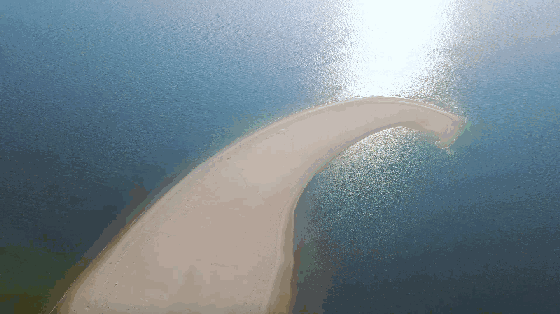 抖音网红旅游景点象鼻湾在哪里?原来是平潭建民沙坝