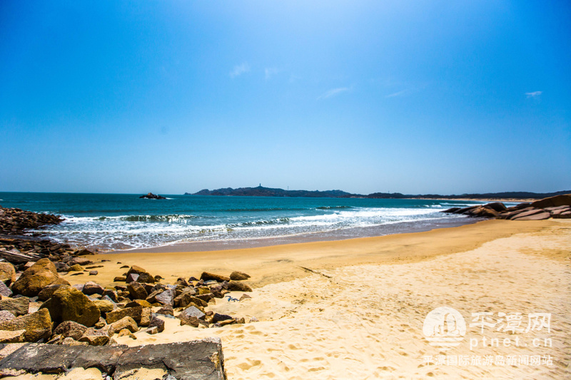 如果你想独享一片蓝色大海，那就来坛南湾吧。