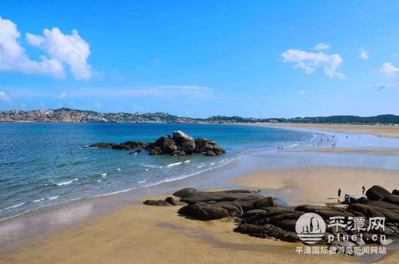 如果你想独享一片蓝色大海，那就来坛南湾吧。